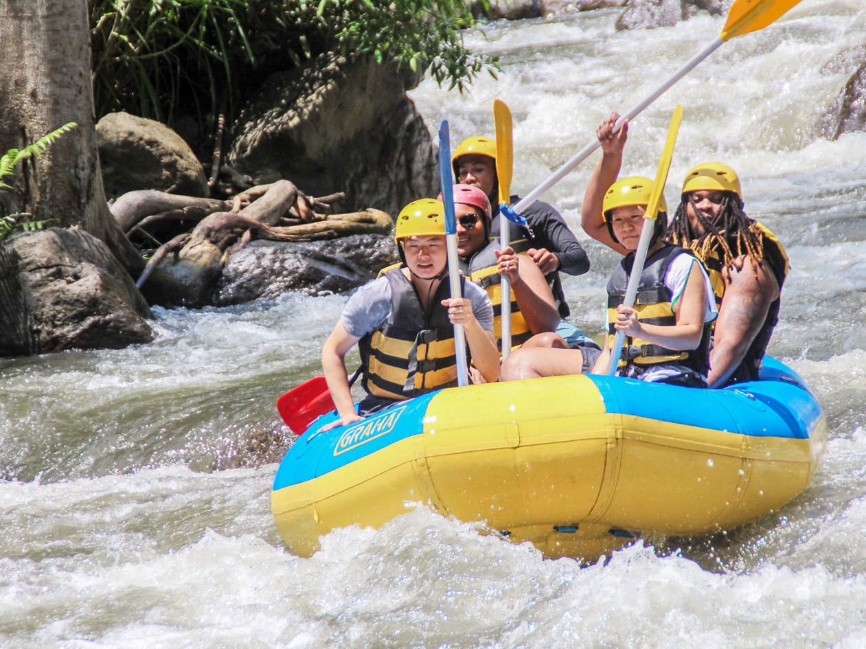 Ubud White Water Rafting Bali in Ayung River with Lunch
