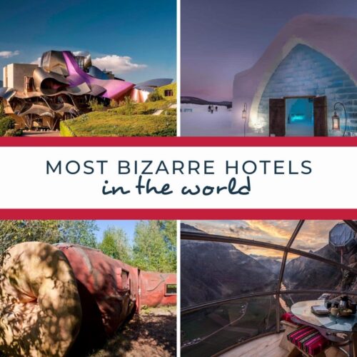 The Most Bizarre Hotels and Airbnbs in the World Wandertooth Travel