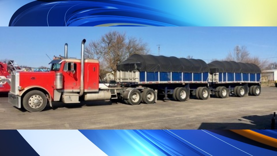 Waterloo semi found to be 96,300 pounds overweight after