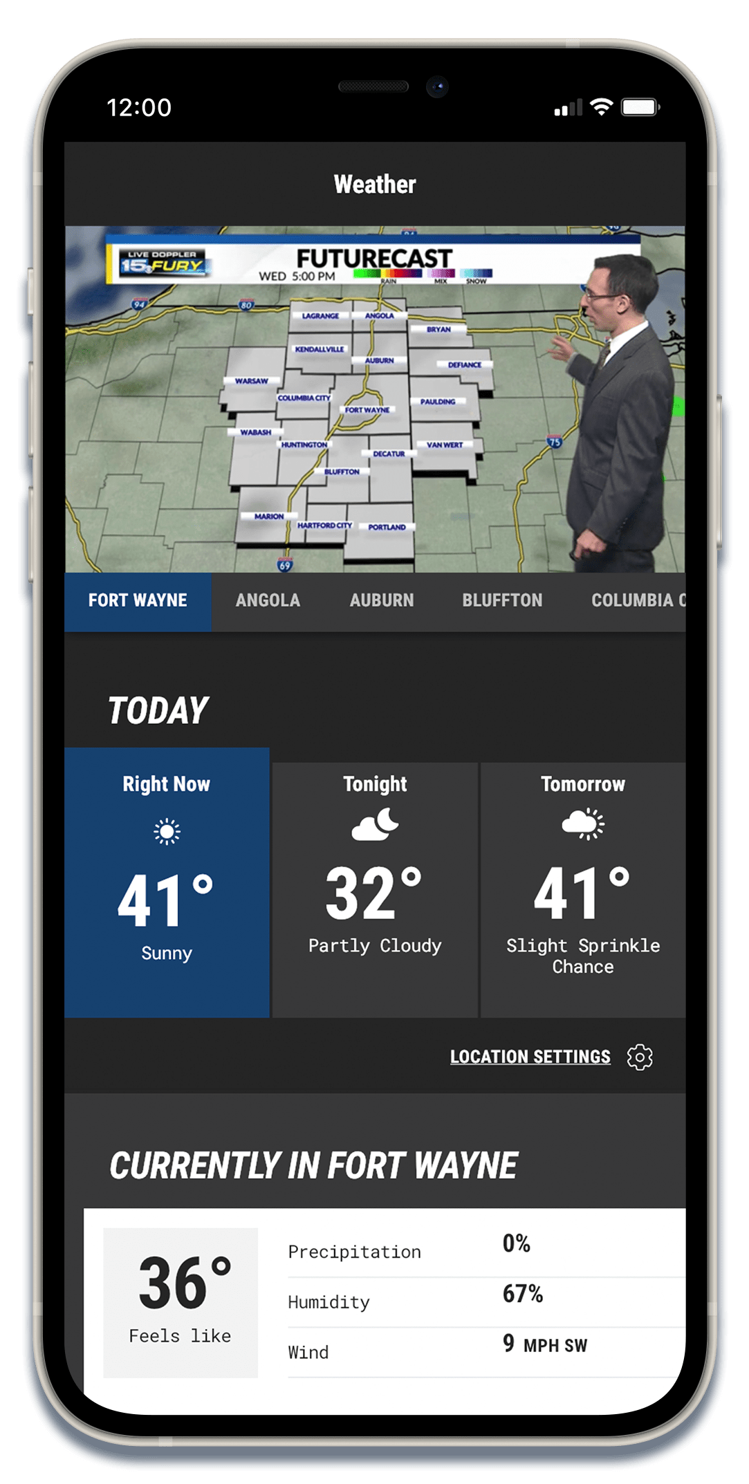 wane tv weather alerts Kathe Mcgregor