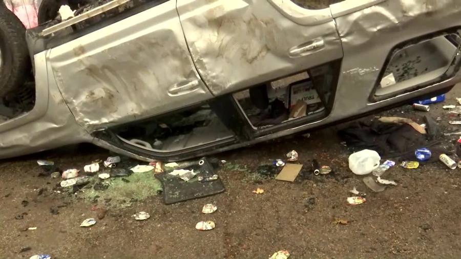 Couches burn, parked car flipped after MSU beats Michigan WANE 15