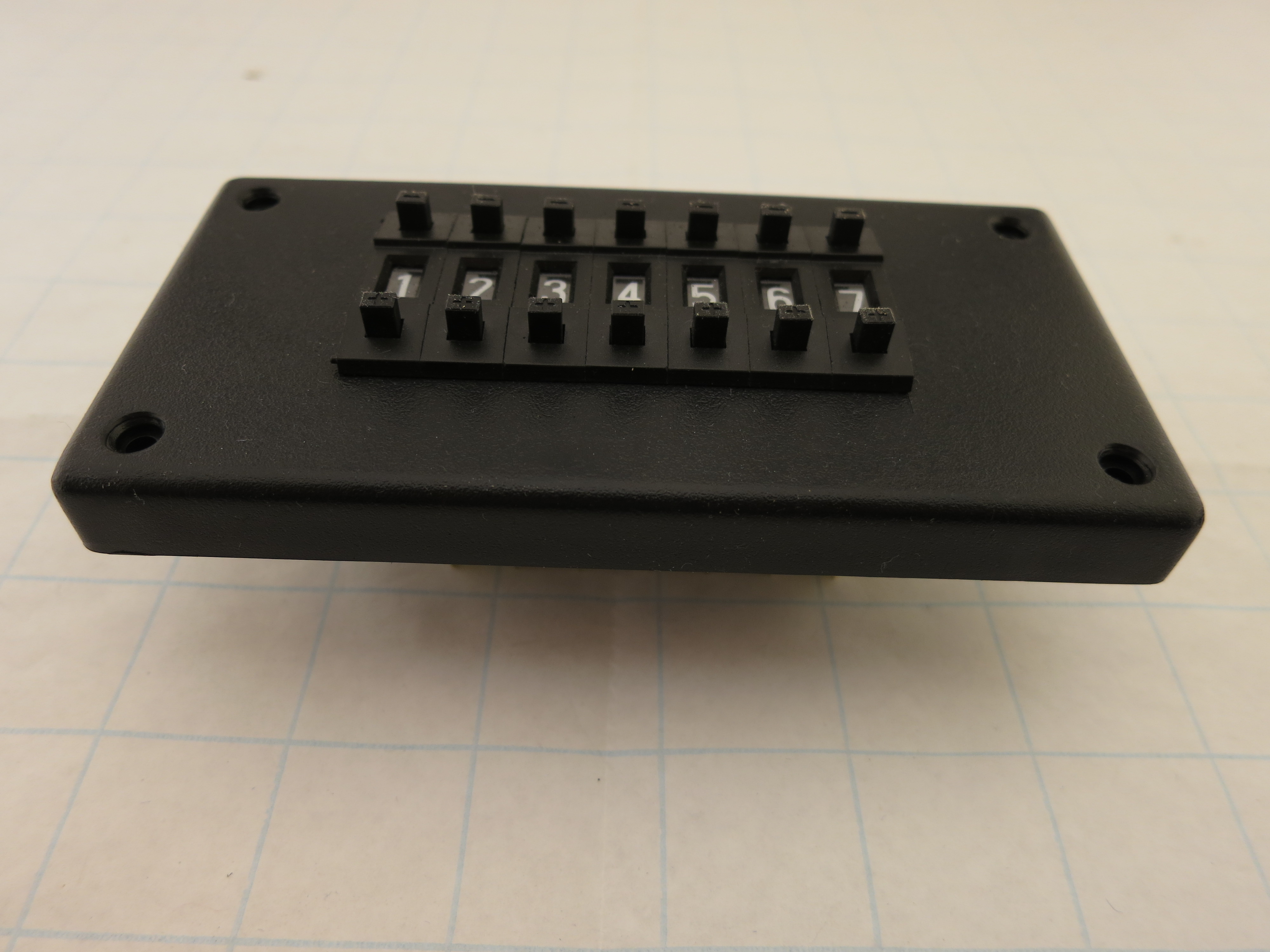 7 decade thumbwheel resistor box (project P1) Wan Hung Lo Electronics