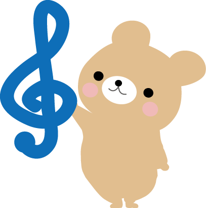 手書き動物たち | 無料イラスト素材｜素材ラボ 動物たちの音符のイラスト/無料イラスト・フリー素材