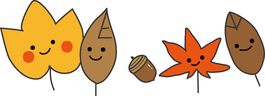 秋の食べ物イラスト／無料イラストなら「イラストAc」 秋のイラスト/落ち葉・紅葉のイラスト-無料イラスト/フリー素材