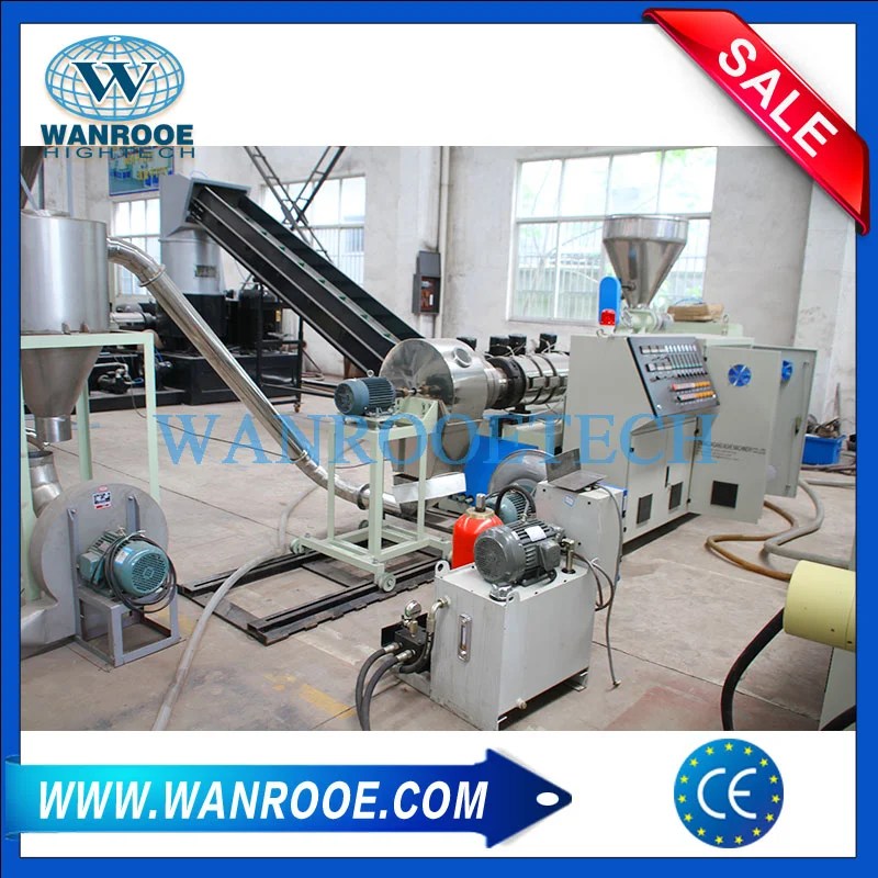 China PVC Pelletizing Machine, PVC Plastic Granulator WANROOETECH