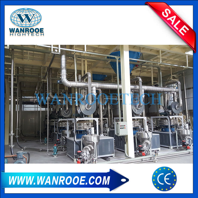 Fully Automatic Masterbatch Plastic Powder Making Grinding Mill Machine