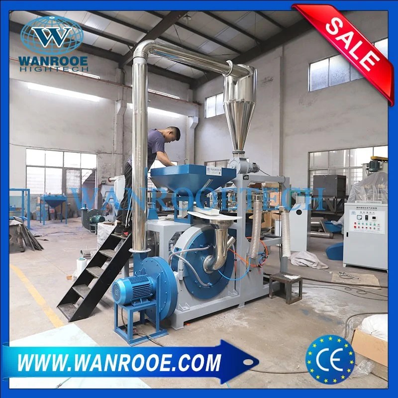 China PE Plastic Grinder Mill Pulverizer Machine Manufacturer WANROOETECH