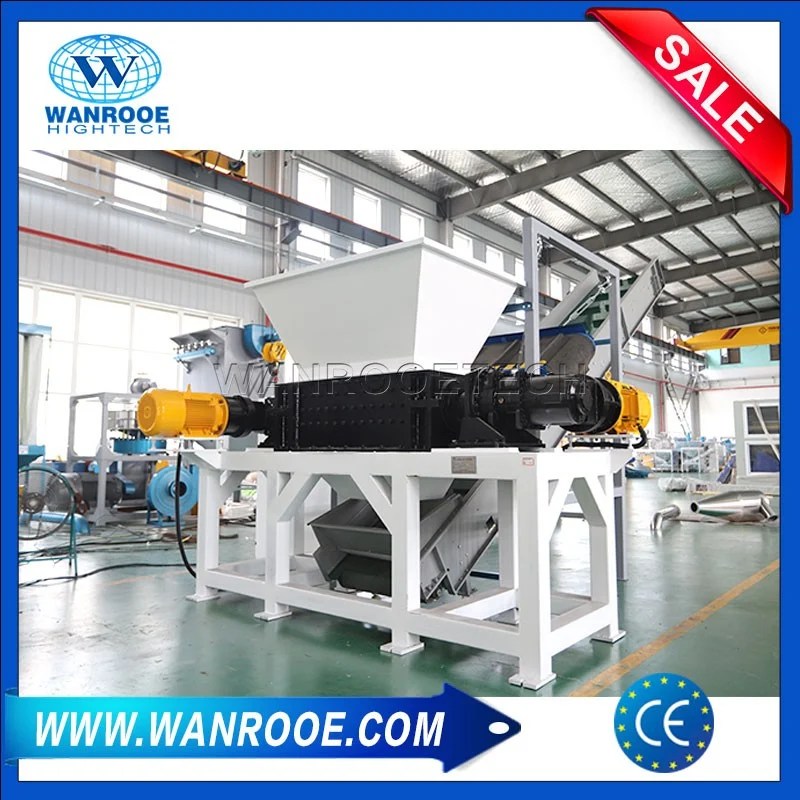 800kg/h Industrial Used Wood Pallet Shredder Machine For SaleWANROOETECH