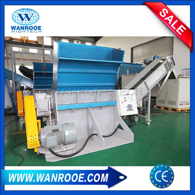 Industrial Wooden Pallet Chipper Shredder For Sale WANROOETECH