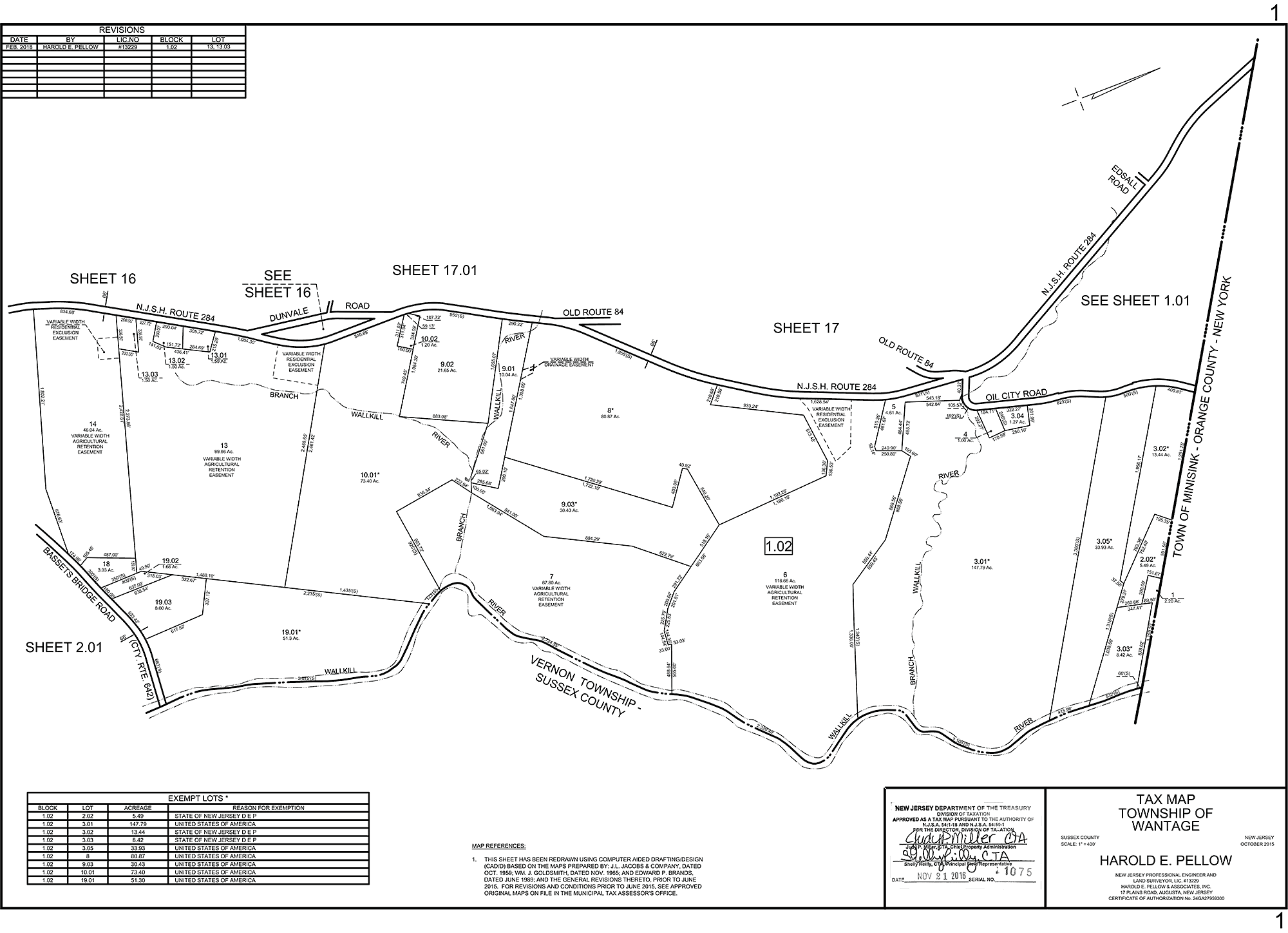 Wantage Township Tax Maps