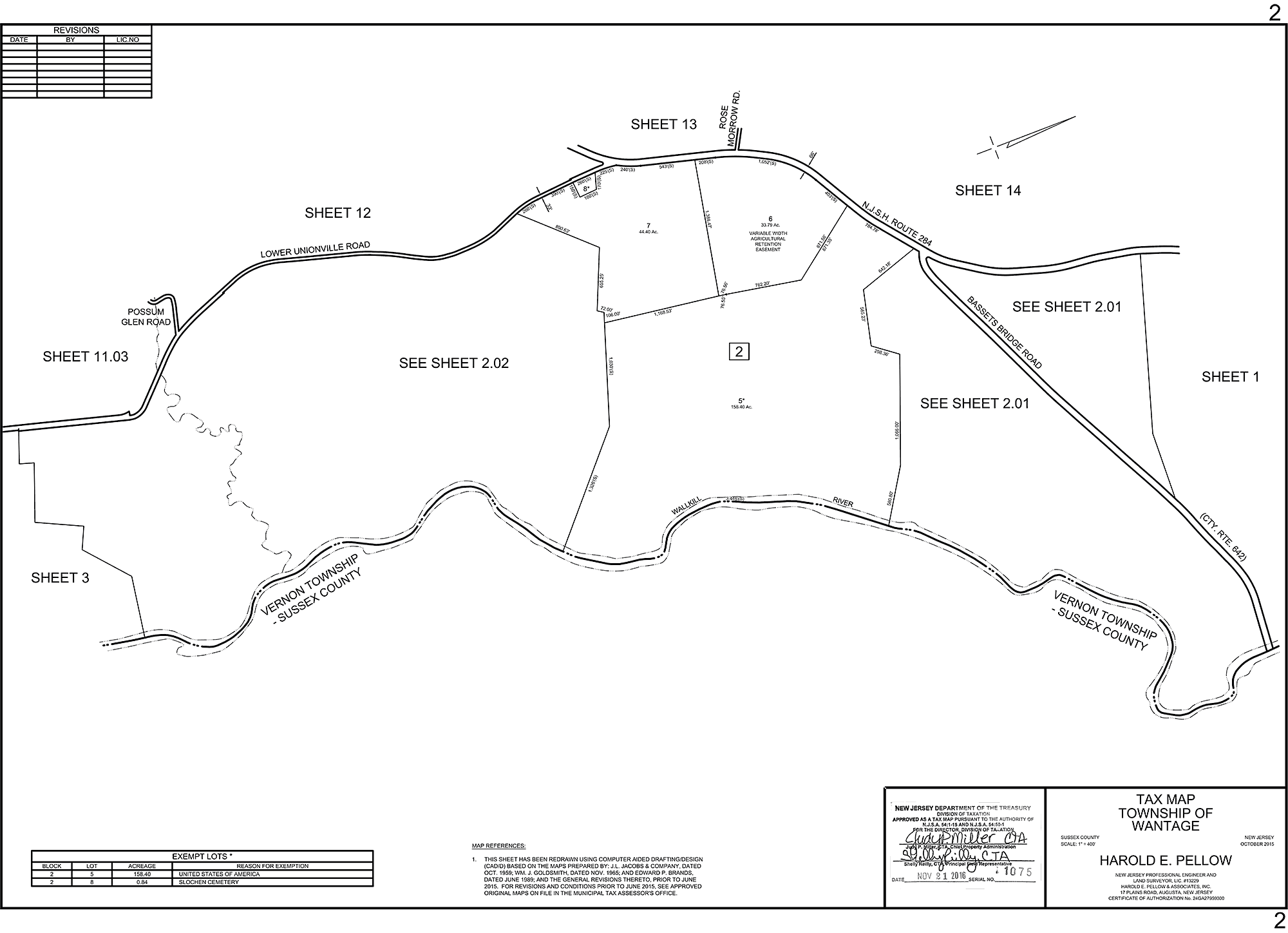 Wantage Township Tax Maps