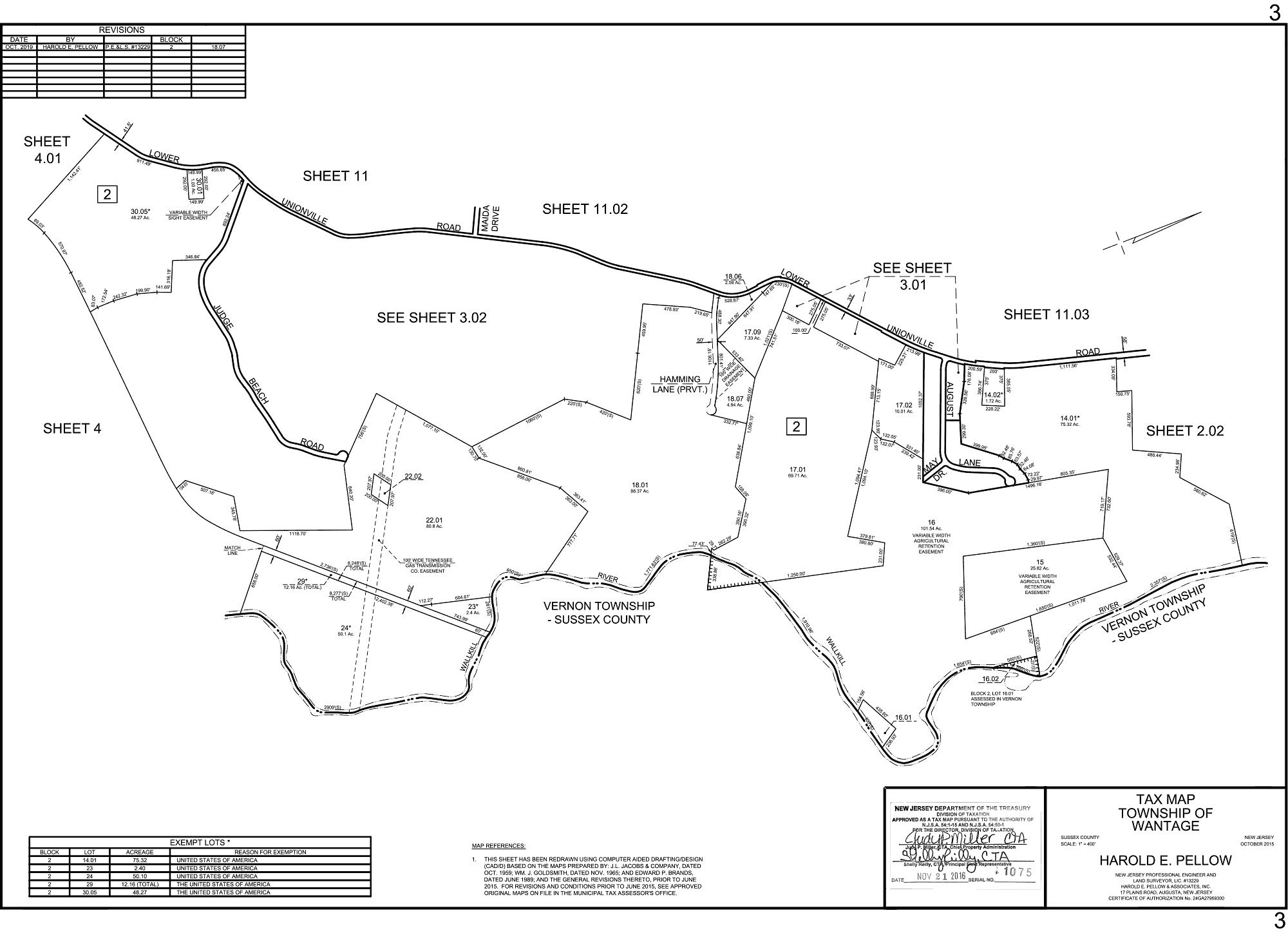 Wantage Township Tax Maps