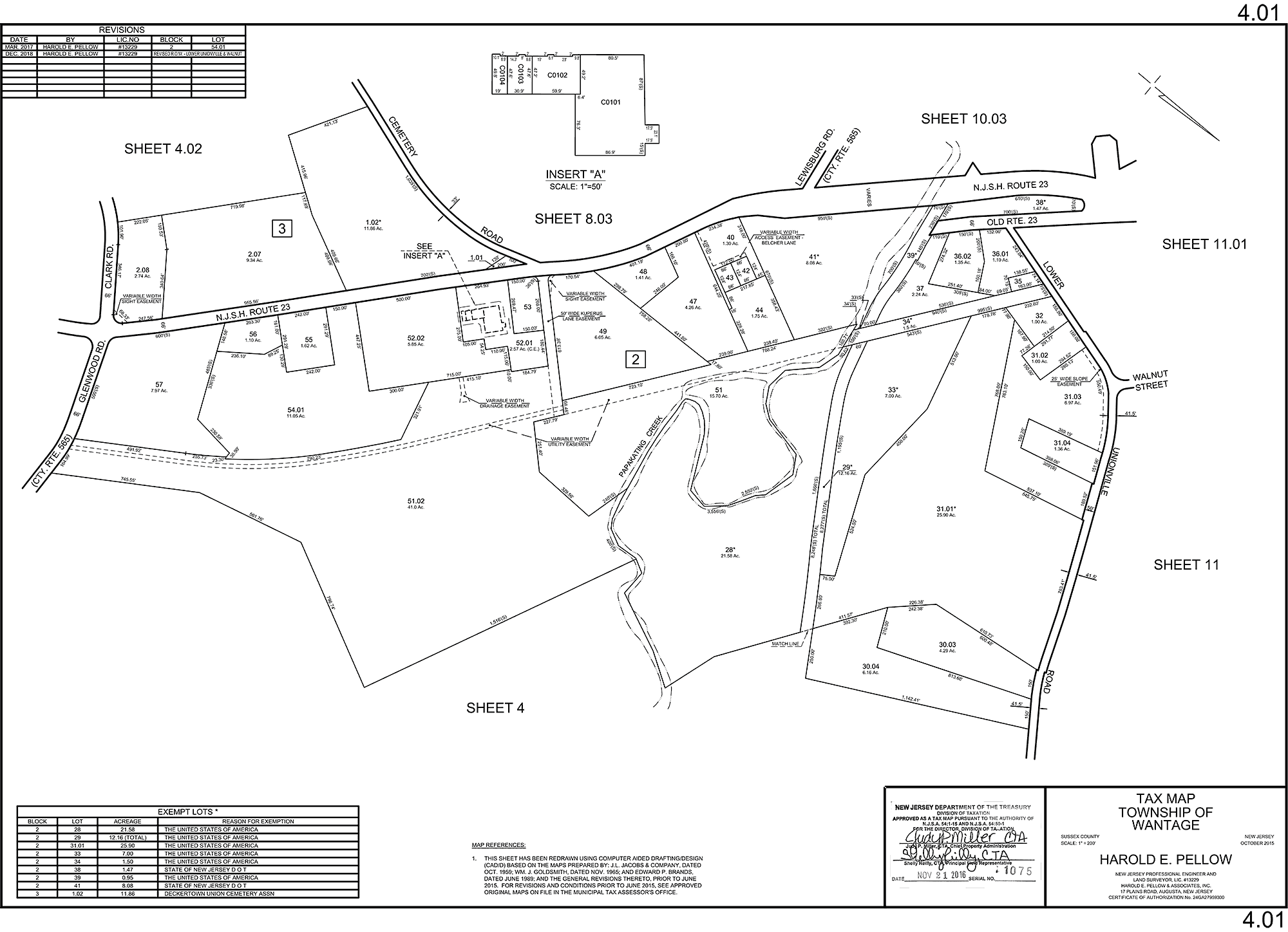 Wantage Township Tax Maps