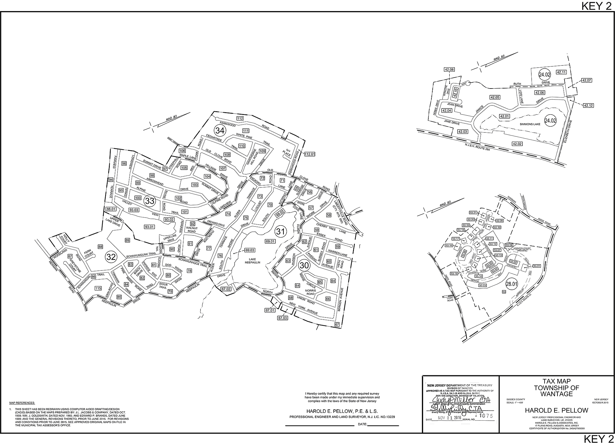 Wantage Township Tax Maps