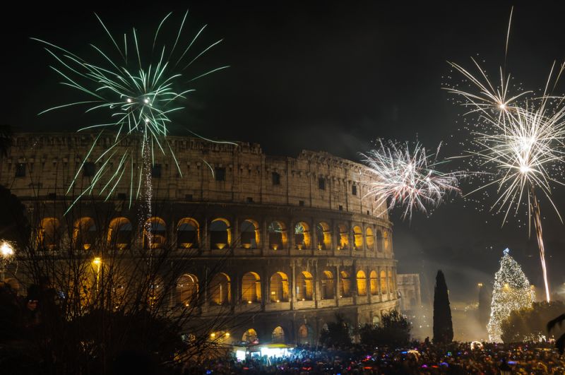 Happy New Year in Italian Wanted in Rome