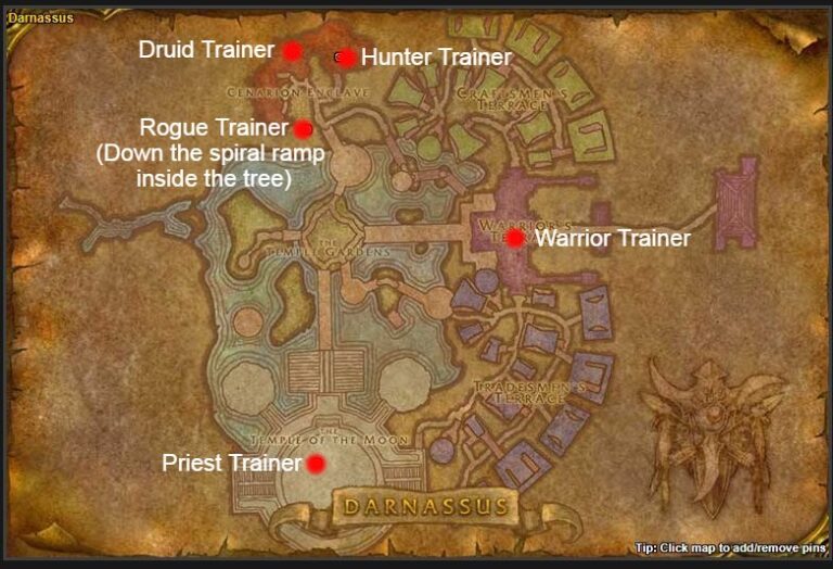 TBC Classic Class Trainers (TBC) Burning Crusade Classic Warcraft