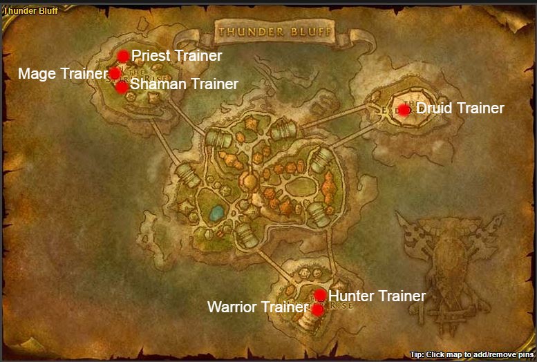 TBC Classic Class Trainers (TBC) Burning Crusade Classic Warcraft Tavern