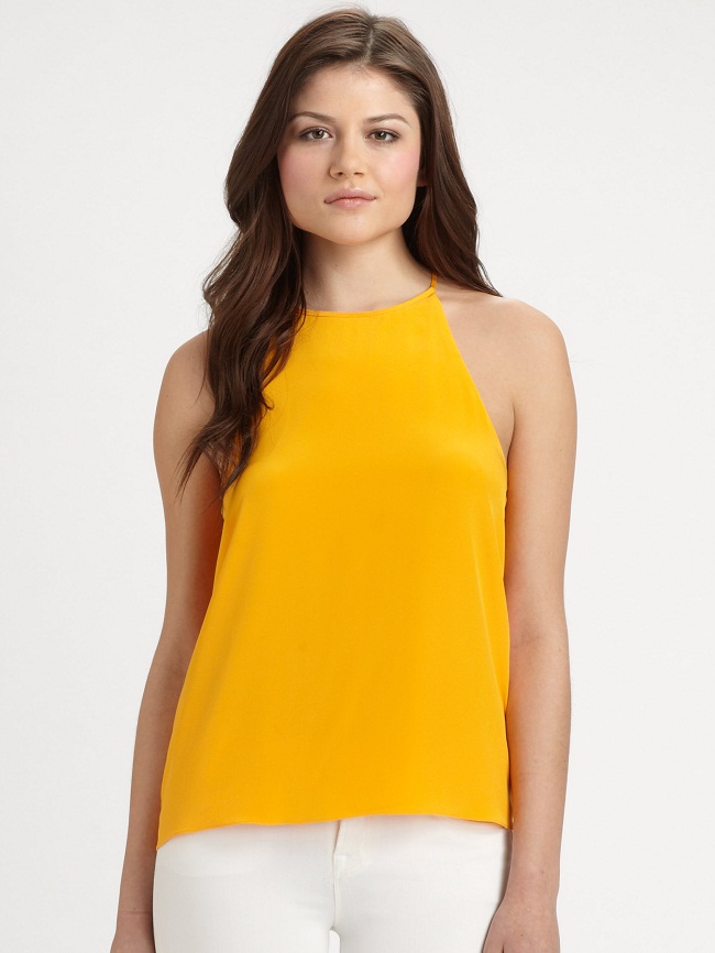 Yellow Halter Top Wardrobe Mag