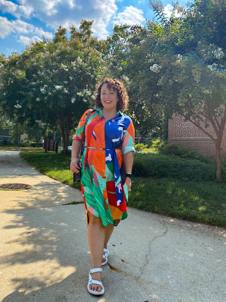 Dressed In Joy Shirtdress Wardrobe Oxygen