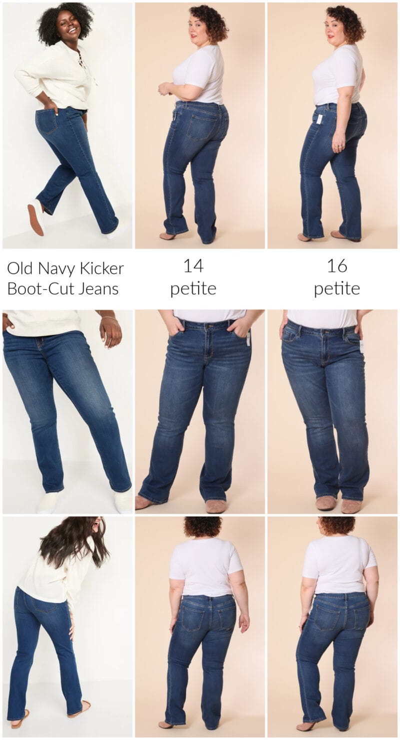Old Navy Denim Haul: 23 Pairs Ordered Sizes 14/16 | Wardrobe Oxygen