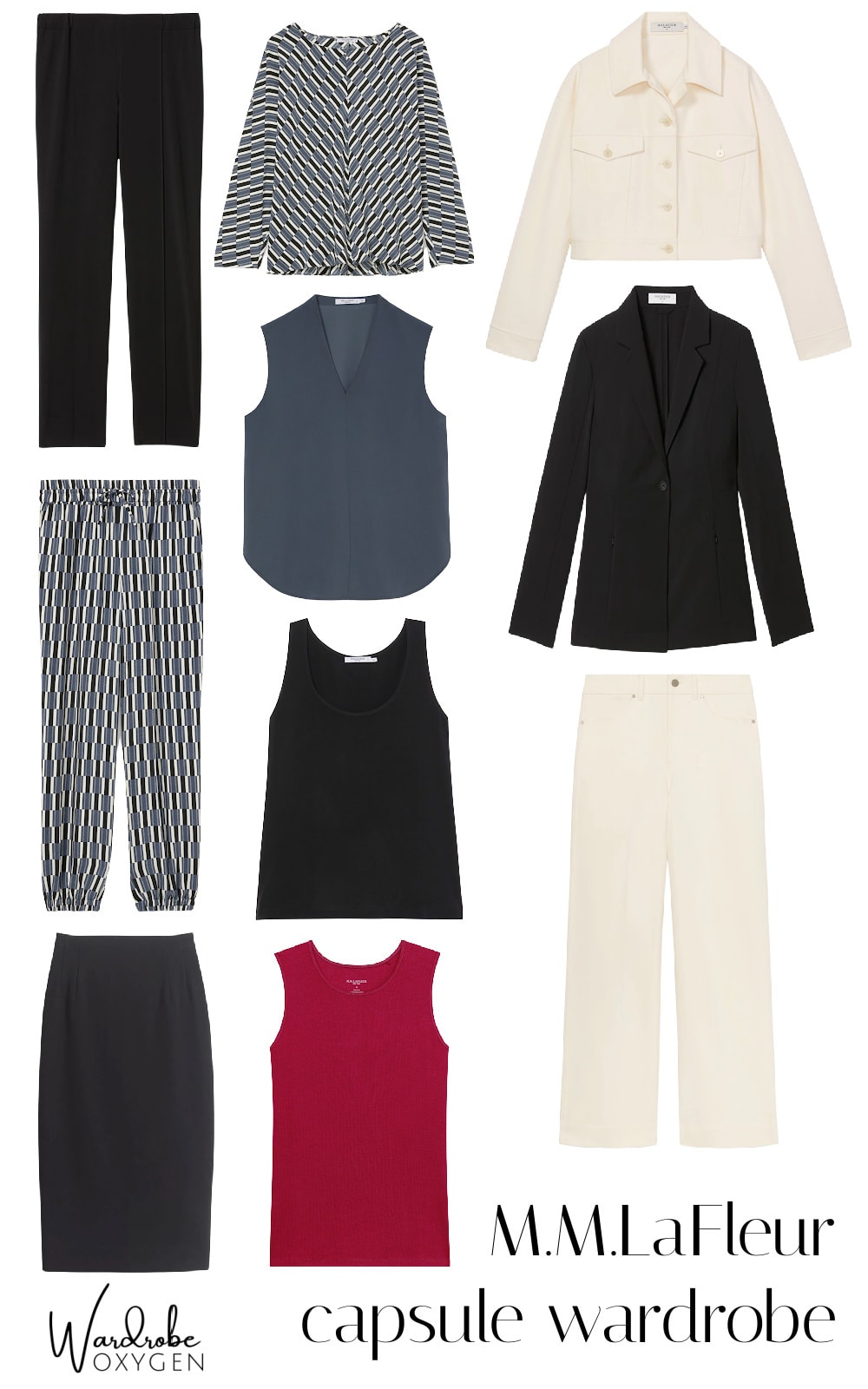 M.M.LaFleur TravelFriendly Capsule Wardrobe Wardrobe Oxygen