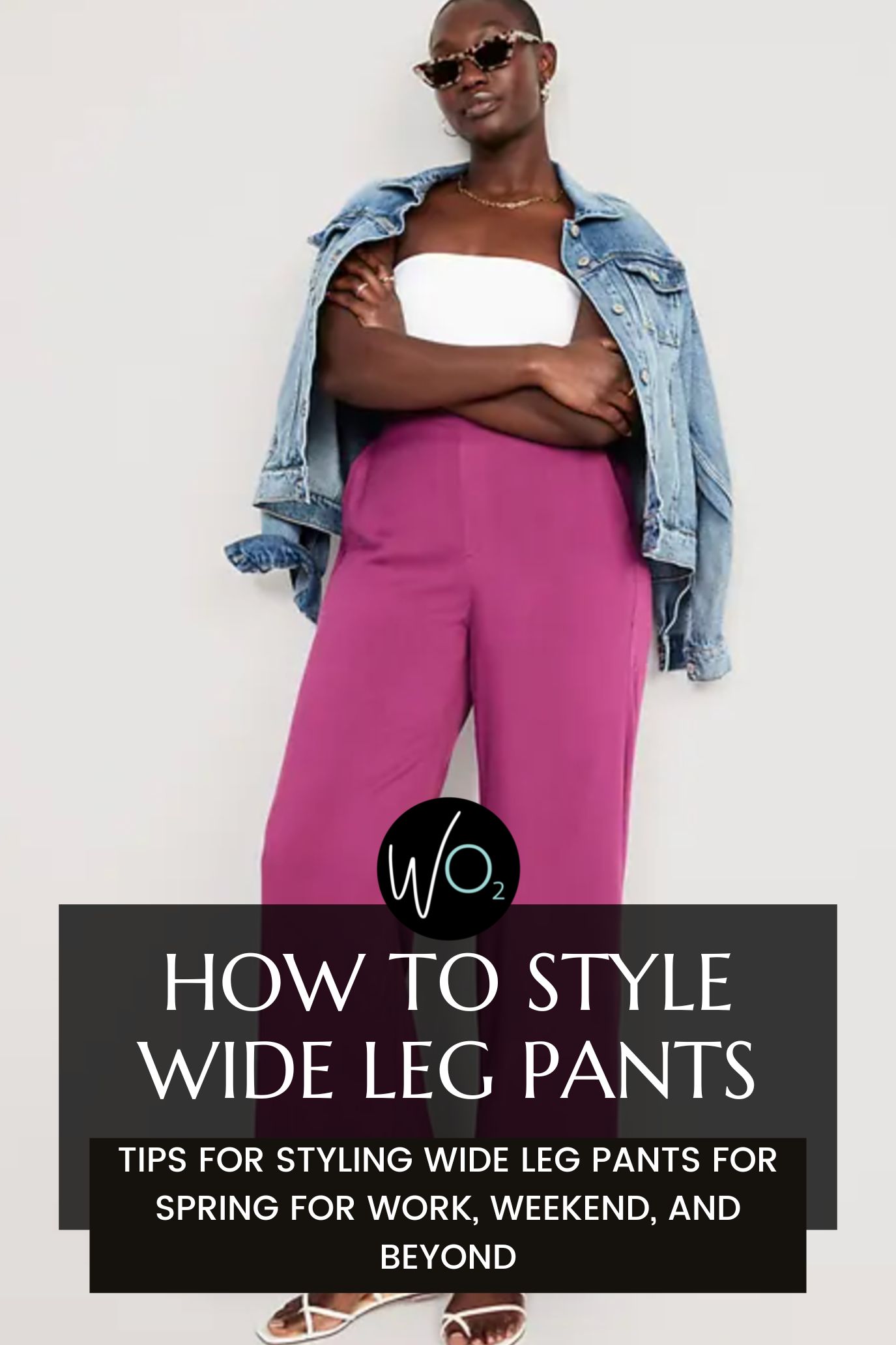 How to Style Wide Leg Pants as a Grownass Woman