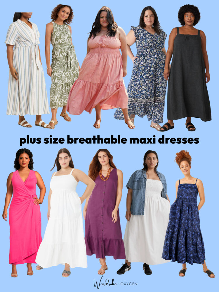 40+ Chic Plus Size Breathable Summer Dresses