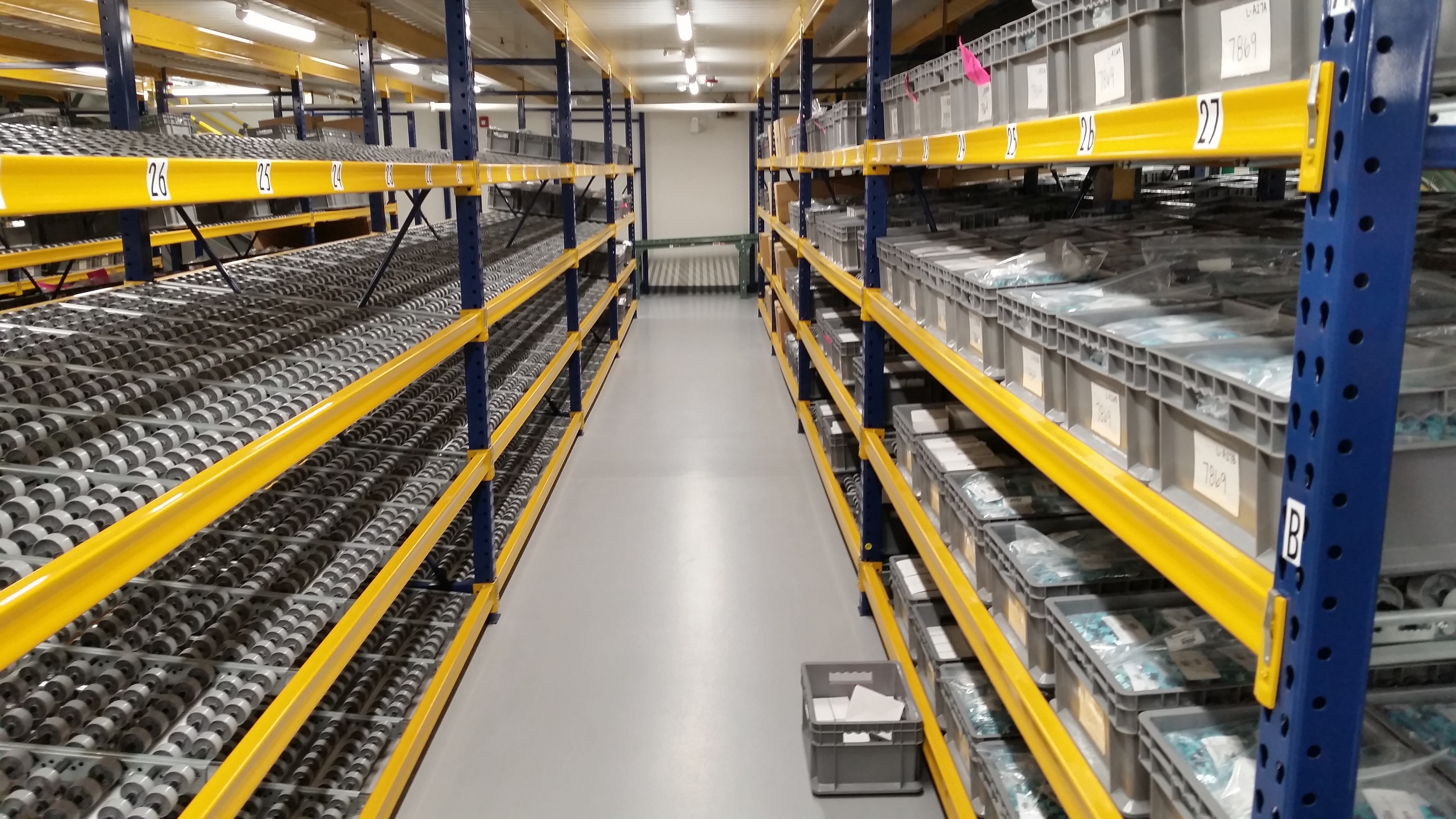 Carton Flow Racks Warehouse Design