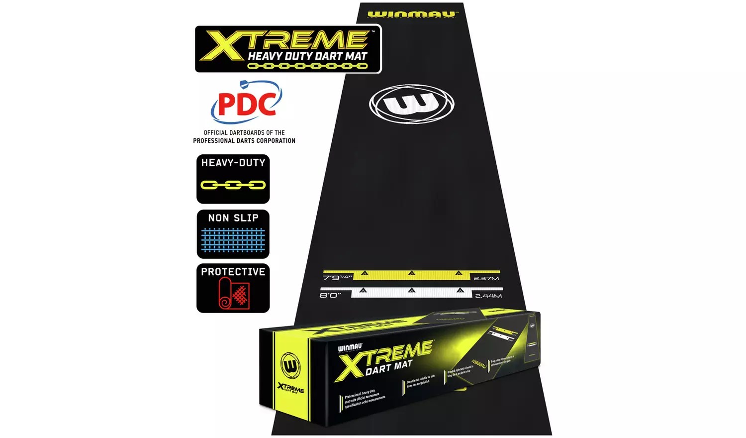 Winmau Darts Xtreme Heavy Duty Dartboard Mat WAREHOUSE RETURNS