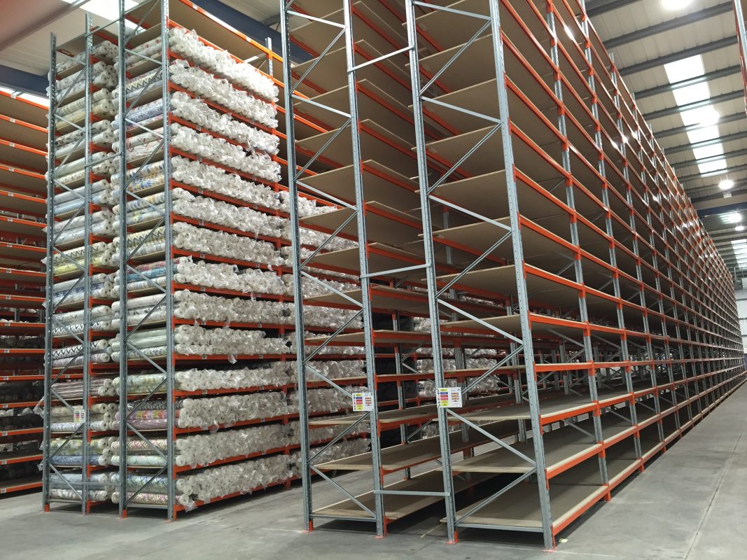Carpet/Textile Racking from Warehouse Storage Solutions Warehouse