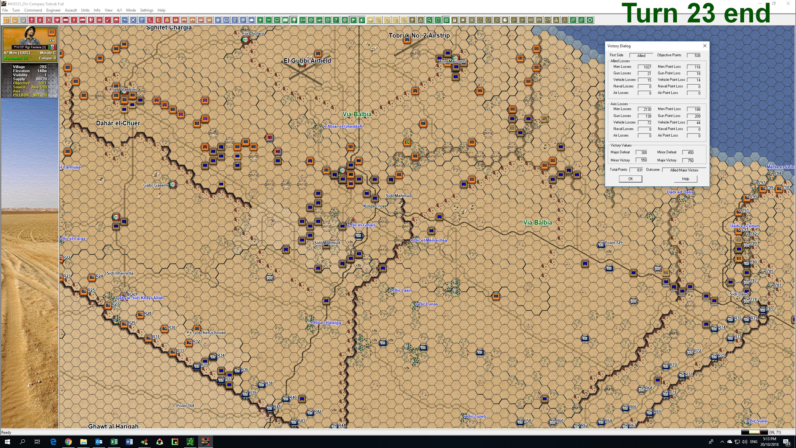 Battling with Variable Victory Points 410121_01v Compass Tobruk Ful