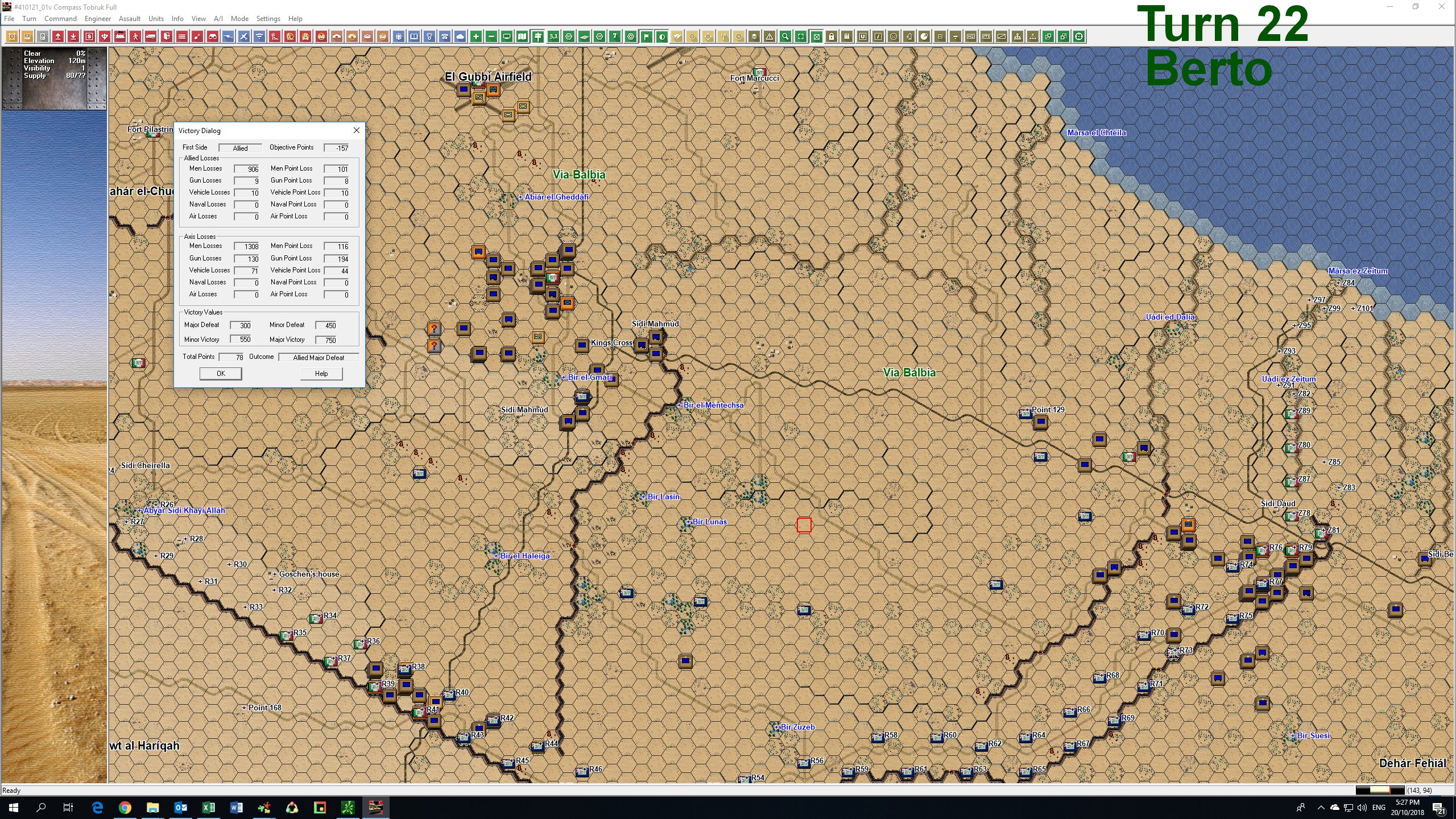 Battling with Variable Victory Points 410121_01v Compass Tobruk Ful