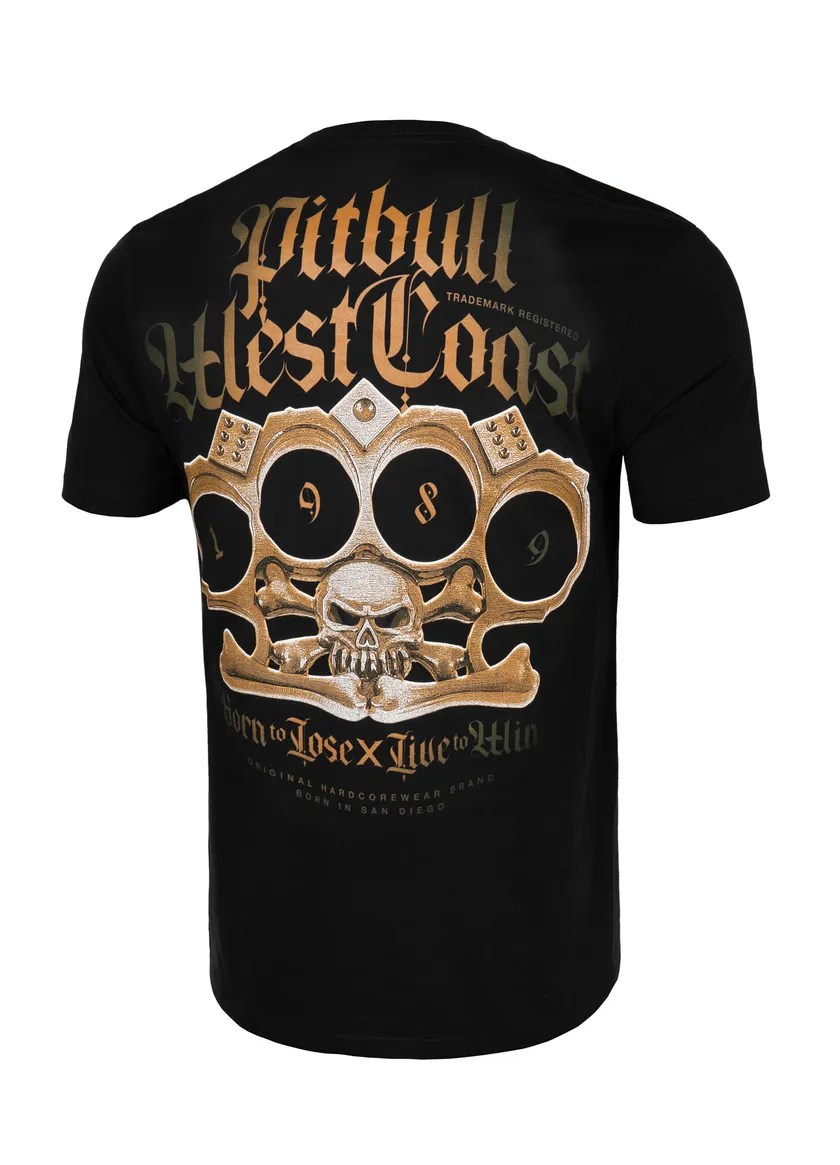 Pit Bull TShirt Koszulka Brass Knuckles Black , Koszulki Pit Bull