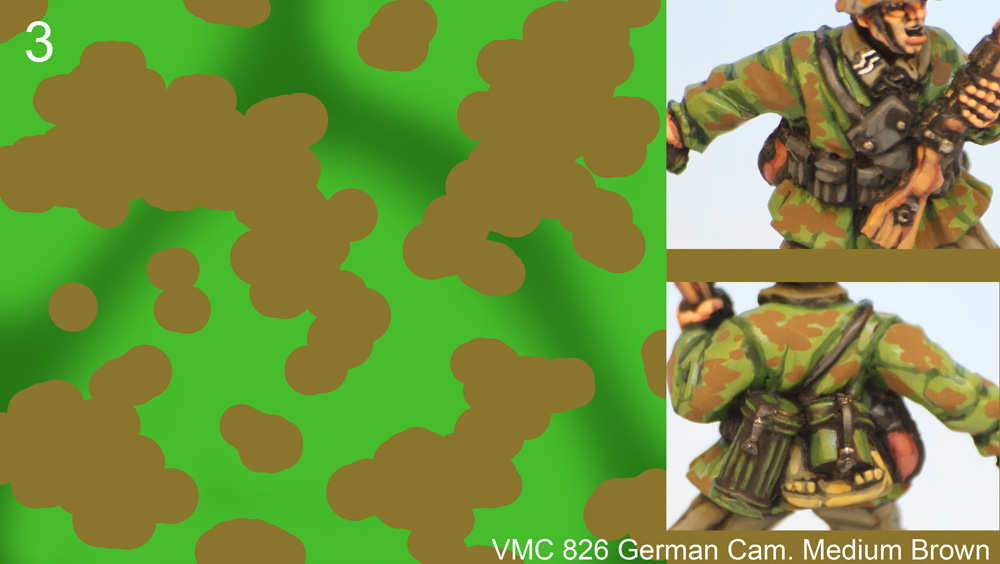 Painting WaffenSS Plane Tree Camouflage Warlord Games