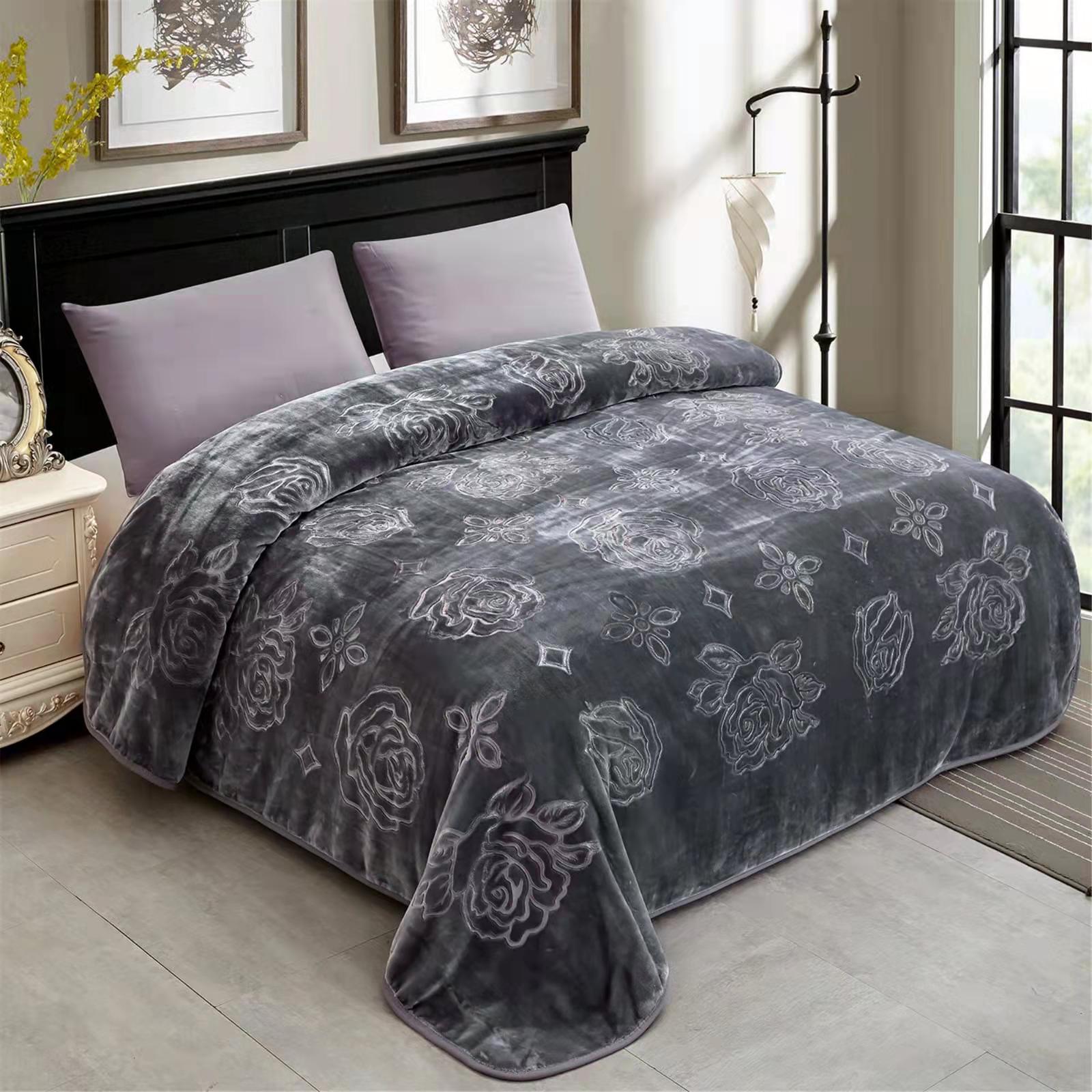 Korean Faux Mink Blanket Warm World Group