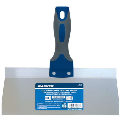 10″ PAINTERS TAPING KNIFE SS Warner Tool