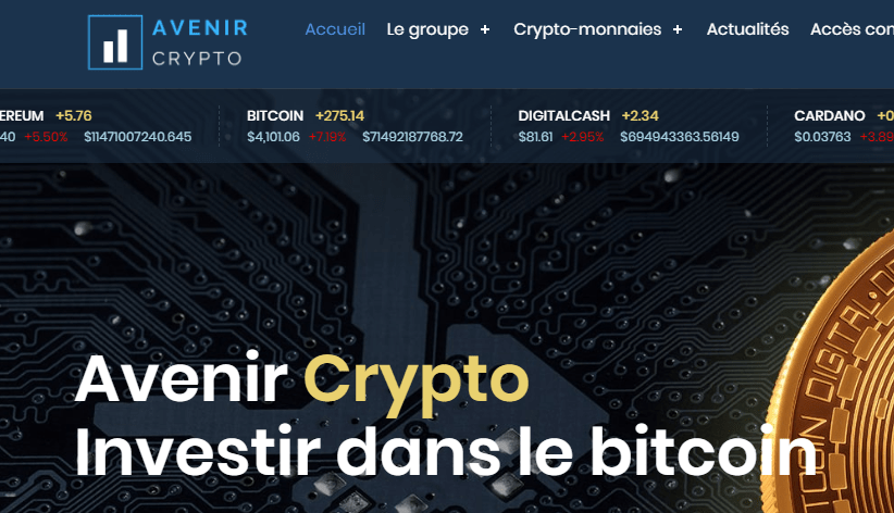 un site illégal Warning Trading