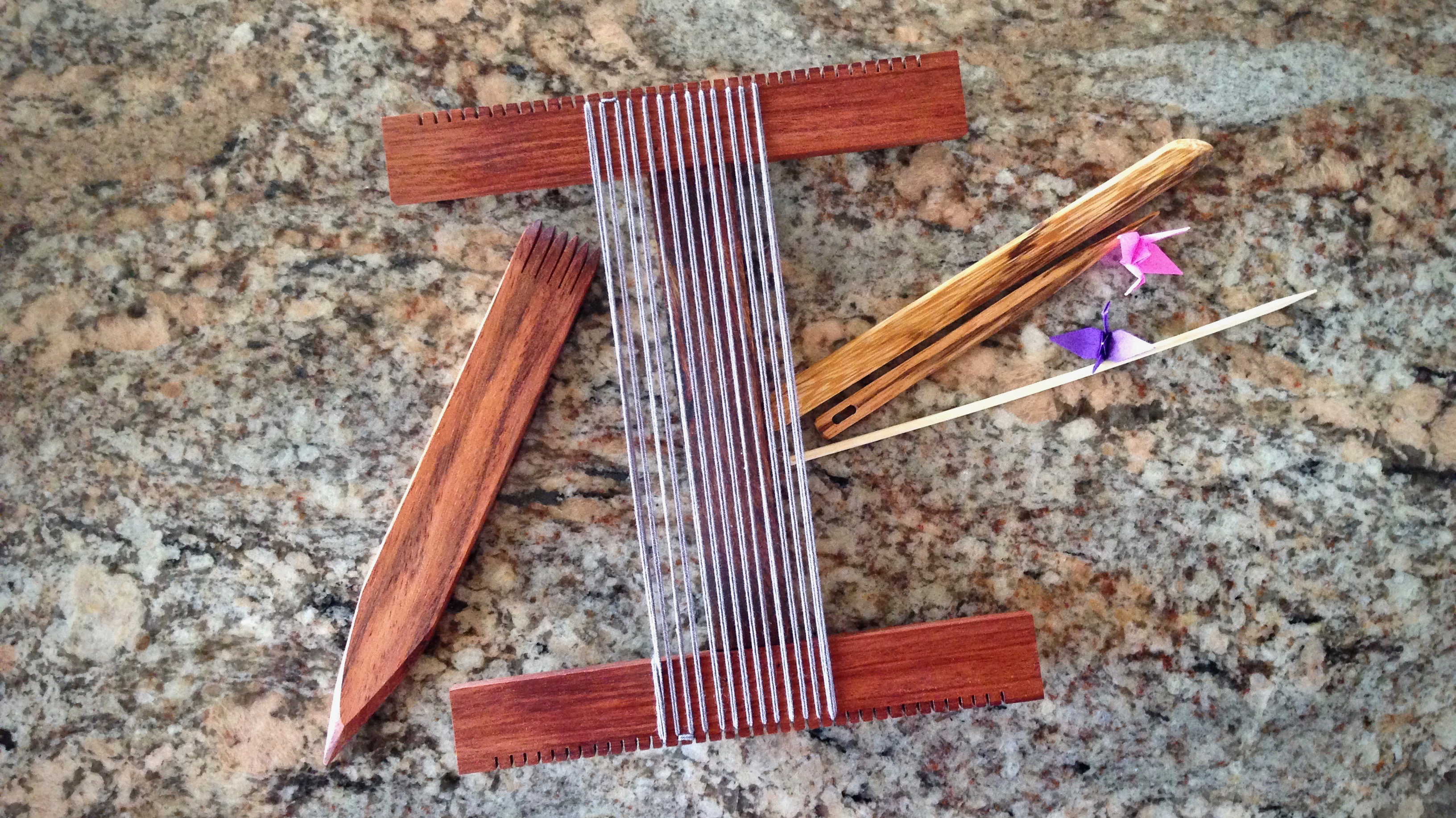 Another Small Tapestry Loom Warped for Good