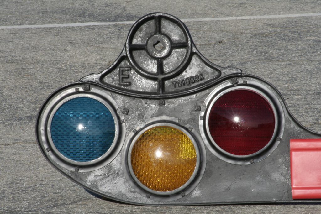 Vintage Railroad Semaphore Signal Replica War Relic Replicas