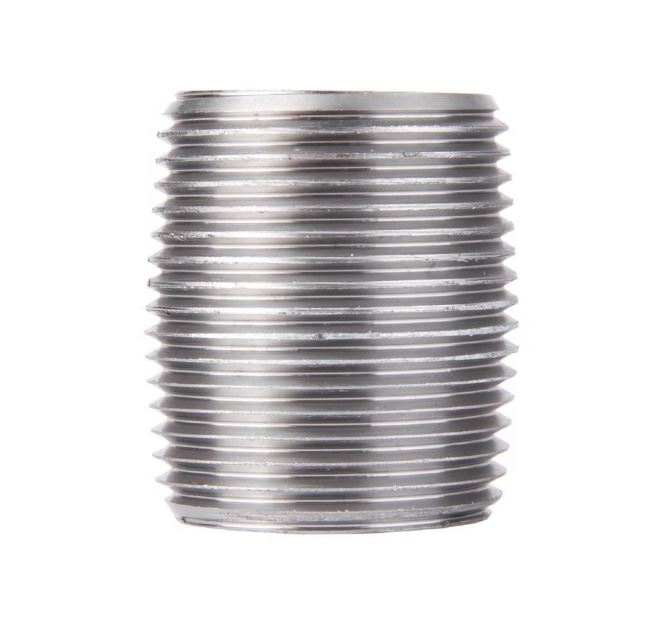 11/2" X CLOSE Galvanized Nipple Warren Pipe and Supply