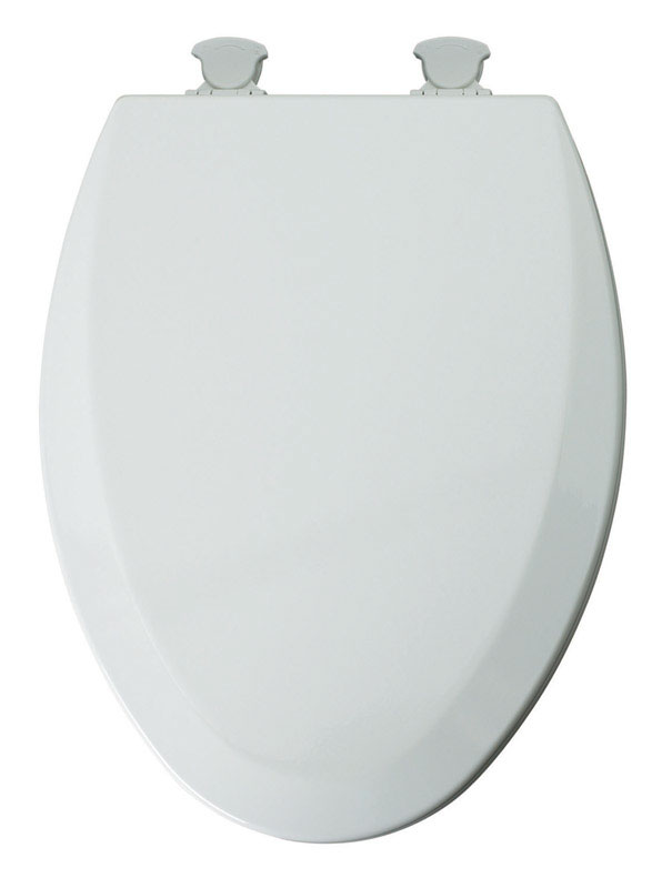 Elongated Wood Toilet Seat Bone Warren Pipe and Supply