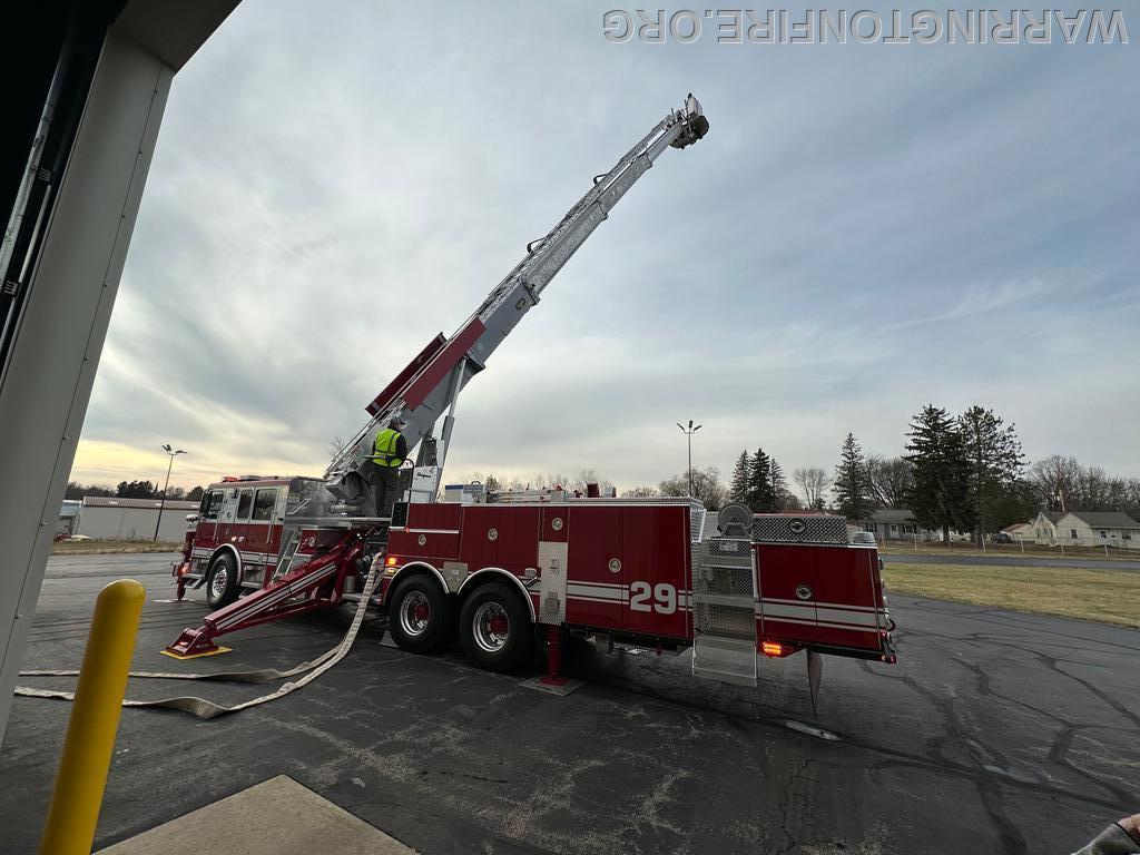 Truck Committee Travels to Seagrave for Final Inspection Warrington