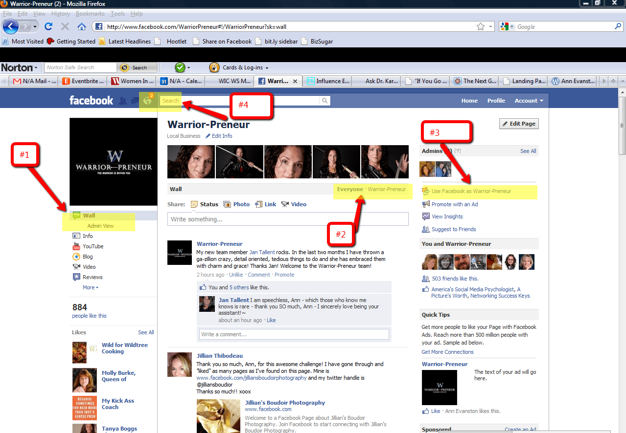 Facebook Business and News Feed Changes Ann Evanston WarriorPreneur