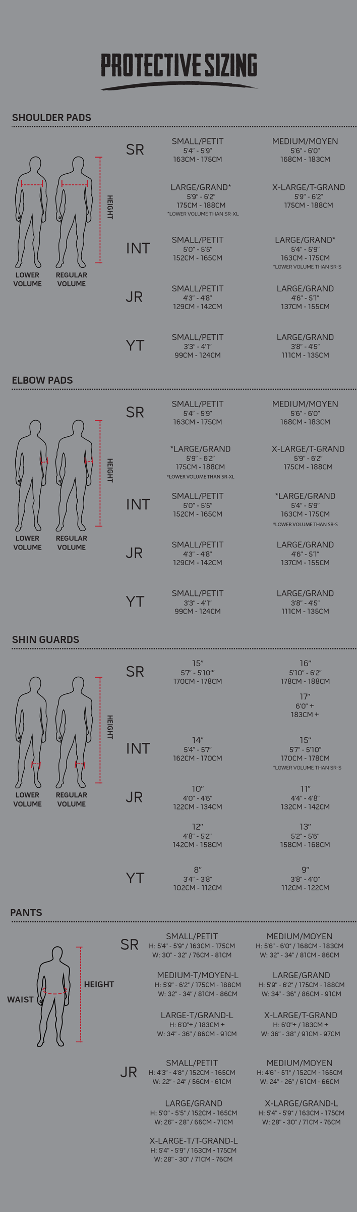 Hockey Pants Sizing Chart Guide To Fitting, 48 OFF