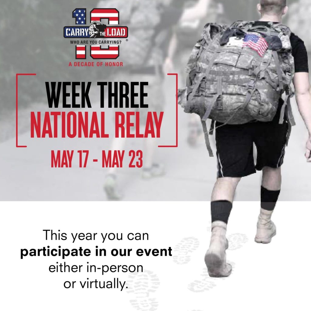 Carry The Load Who Are You Carrying? Warriors Heart