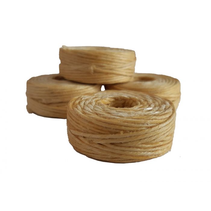 VINTAGE BARBAROU'S HEAVY DUTY 6 CORD WAXED THREAD WITH SINEW FLAX WAXED