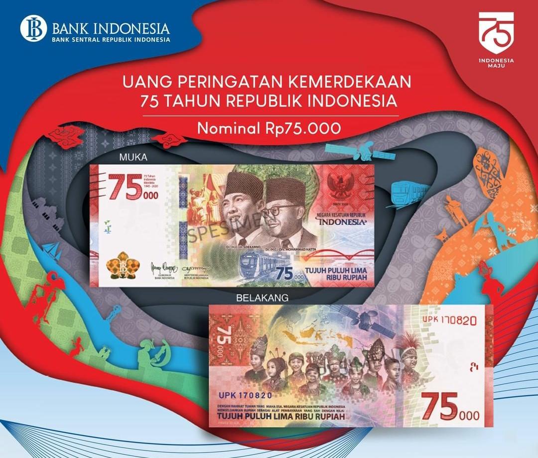 Mau Tukar Uang Khusus Kemerdekaan ke75? Simak Syarat dan