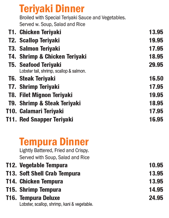 Wasabi Steak Japanese Restaurant Sushi & Hibachi 1262 Vocke Road