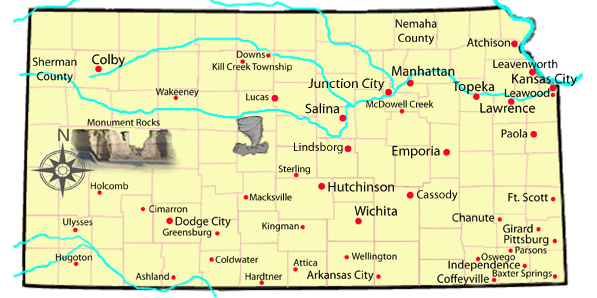 A Map Of Kansas Map Of Kansas Literature, A Work In Progress