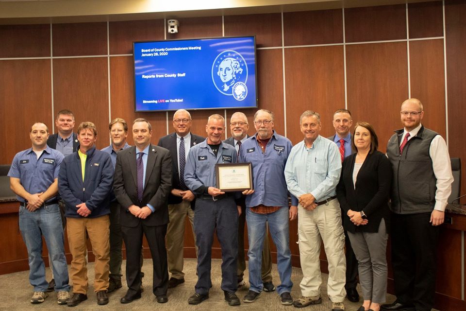 Department of Water Quality Receives Award from Environmental